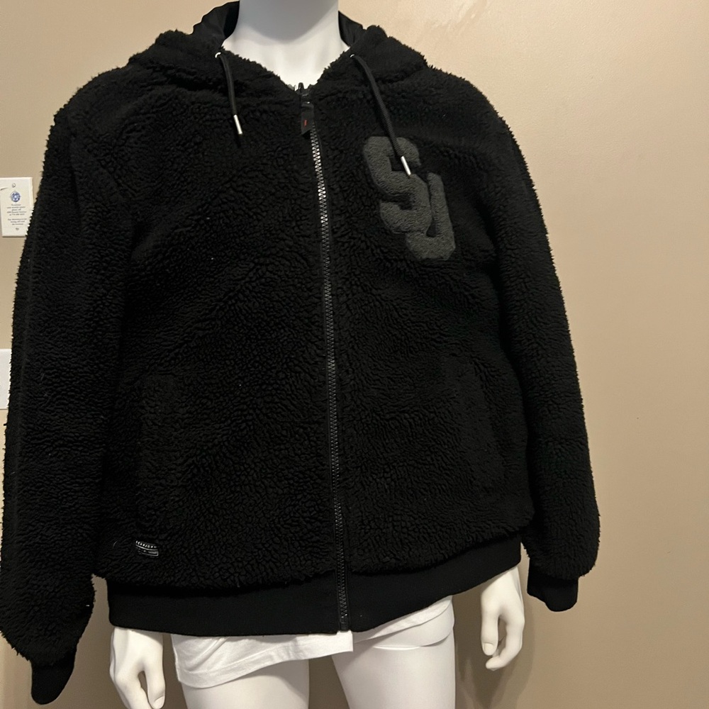Men’s reversible nylon quilted jacket
